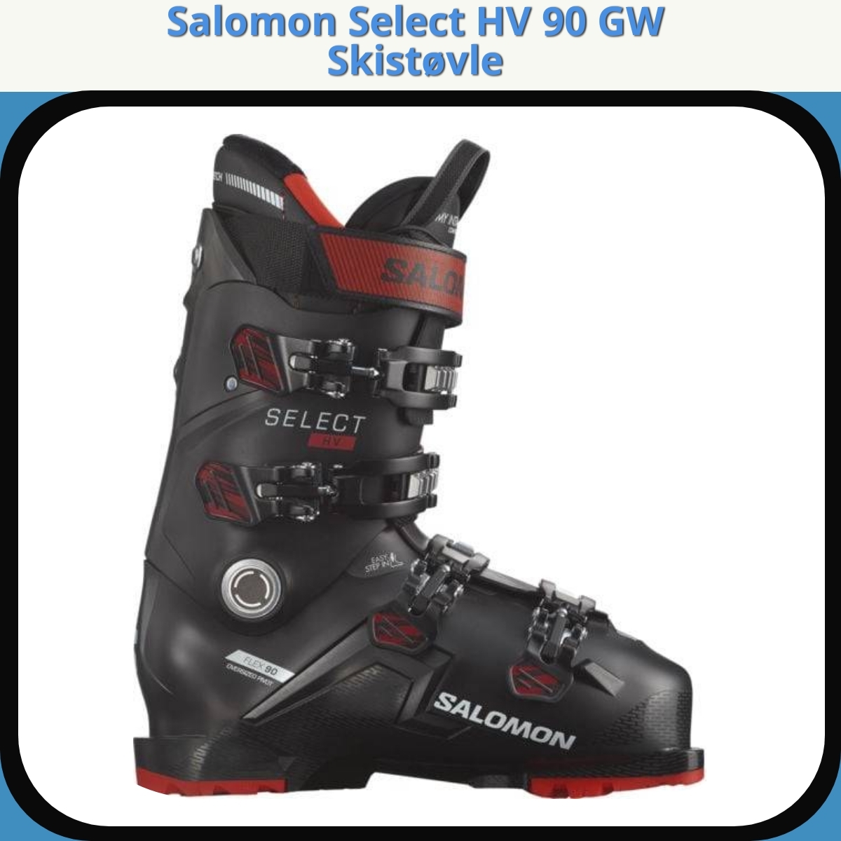 Anmeldelse af Salomon Select HV 90 GW Skistøvle