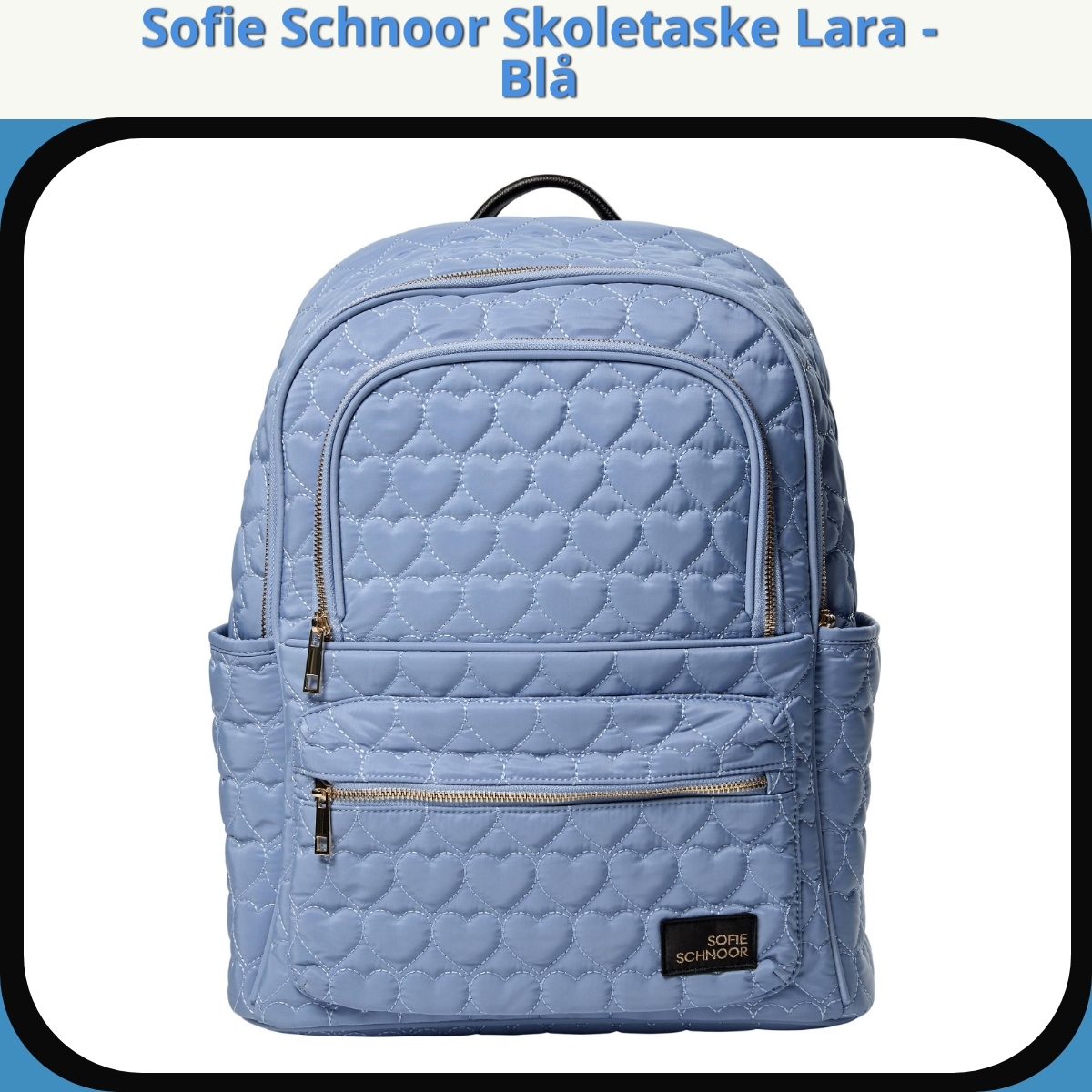 Anmeldelse af Sofie Schnoor Skoletaske Lara - Blå