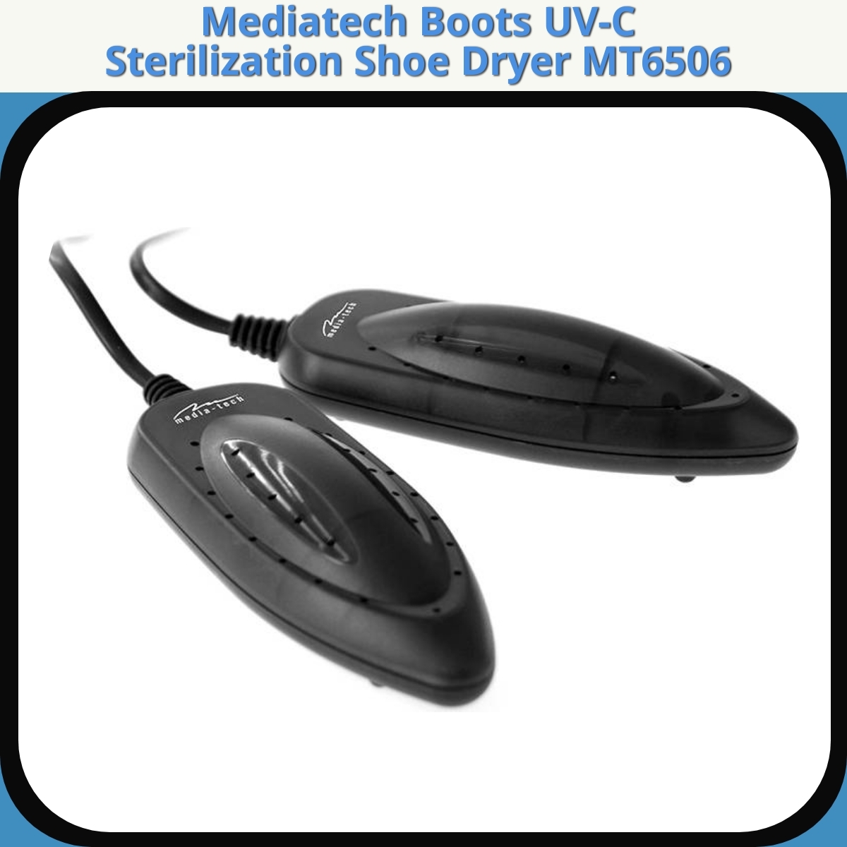 Anmeldelse af Mediatech Boots UV-C Sterilization Shoe Dryer MT6506