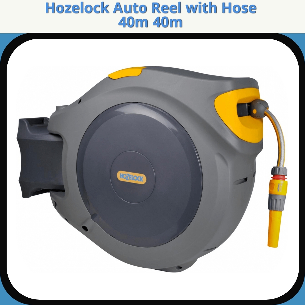 Anmeldelse af Hozelock Auto Reel with Hose 40m 40m