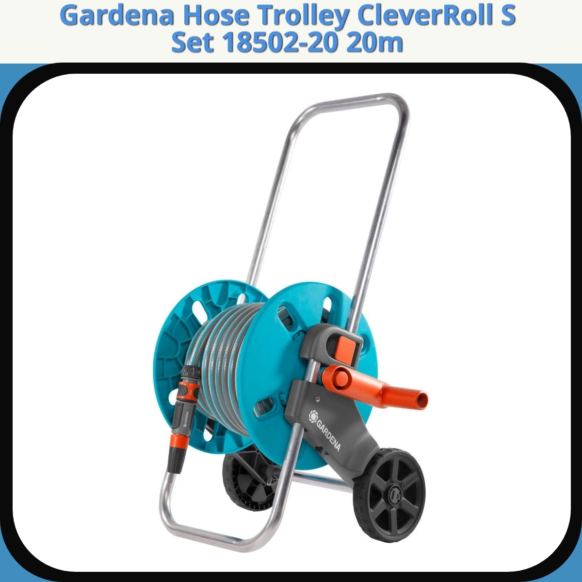 Anmeldelse af Gardena Hose Trolley CleverRoll S Set 18502-20 20m