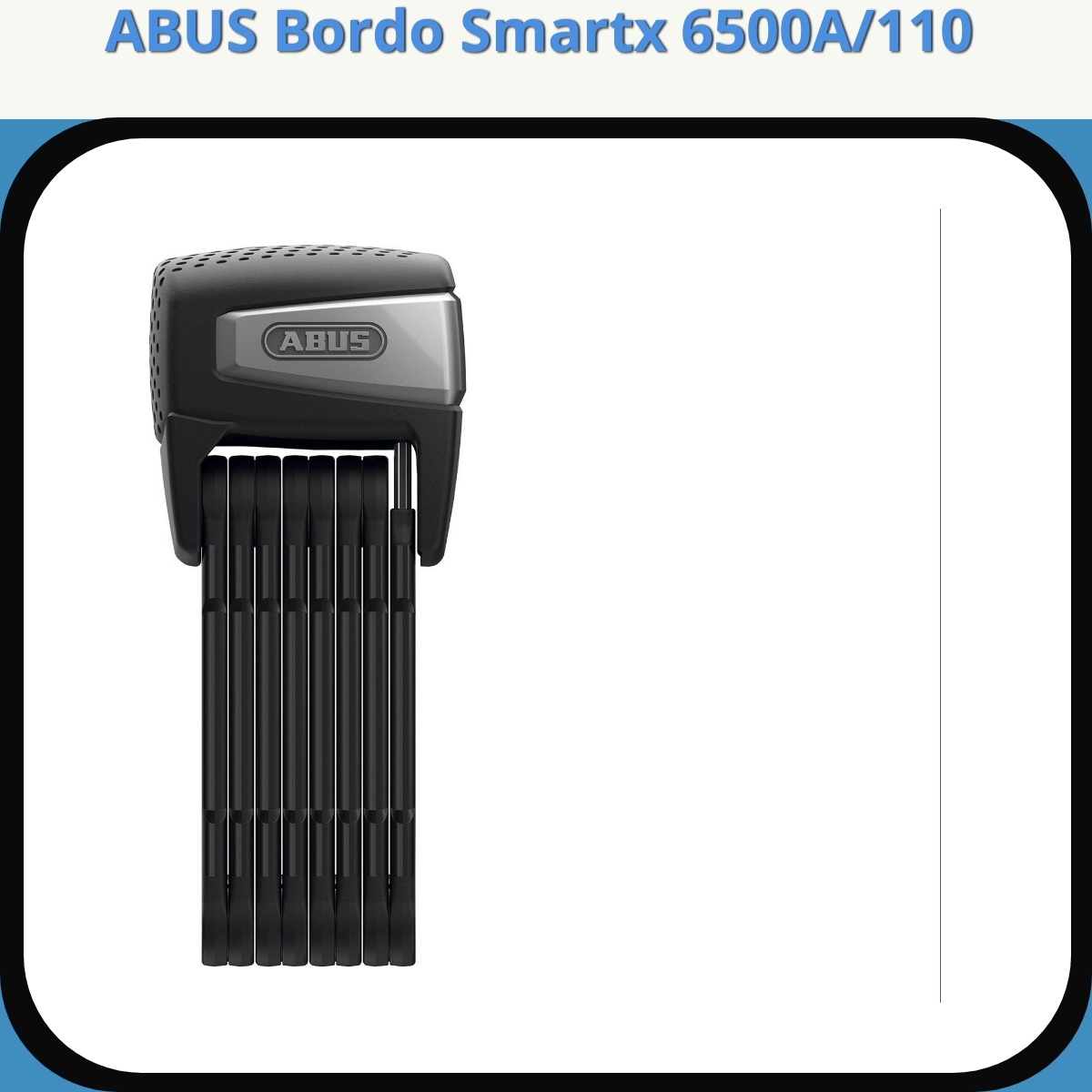 Anmeldelse af ABUS Bordo Smartx 6500A/110