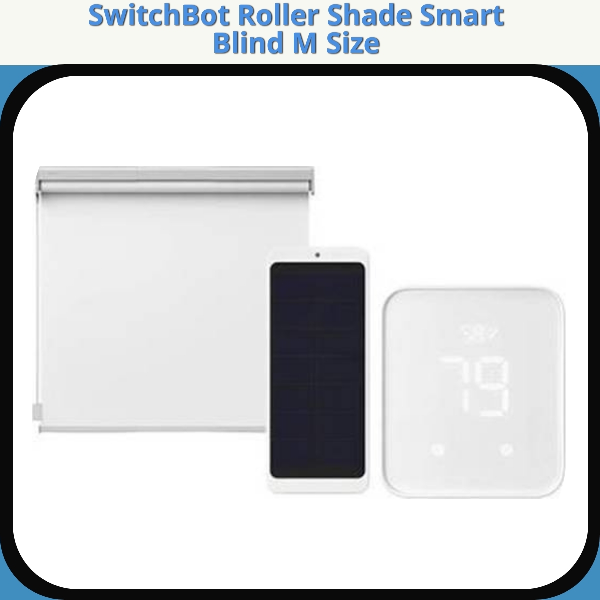 Anmeldelse af SwitchBot Roller Shade Smart Blind M Size