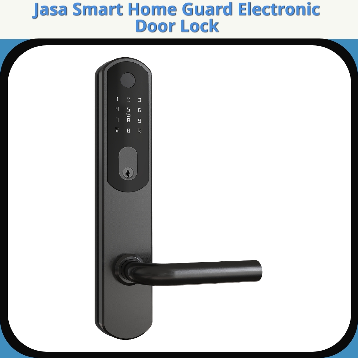 Anmeldelse af Jasa Smart Home Guard Electronic Door Lock