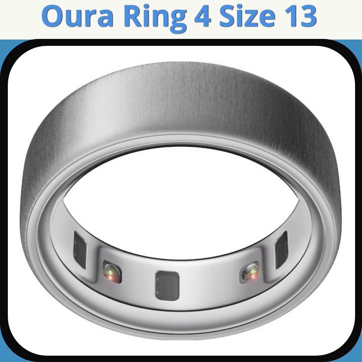 Anmeldelse af Oura Ring 4 Size 13