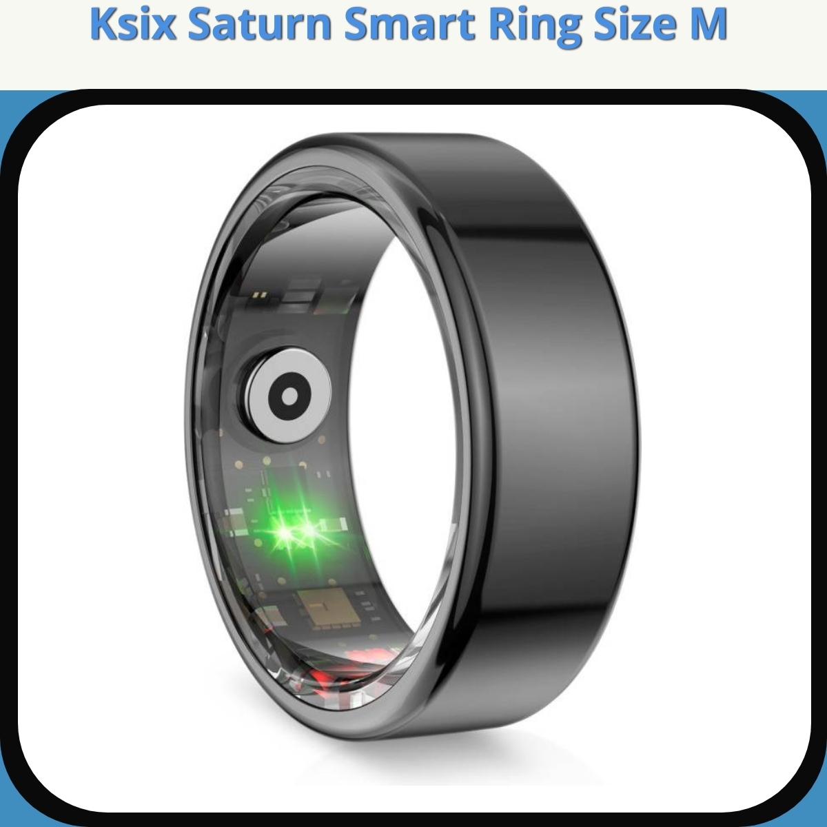 Anmeldelse af Ksix Saturn Smart Ring Size M