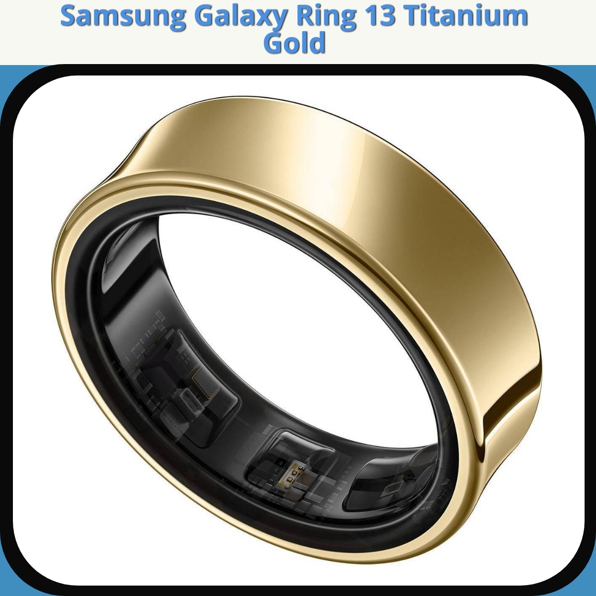 Anmeldelse af Samsung Galaxy Ring 13 Titanium Gold