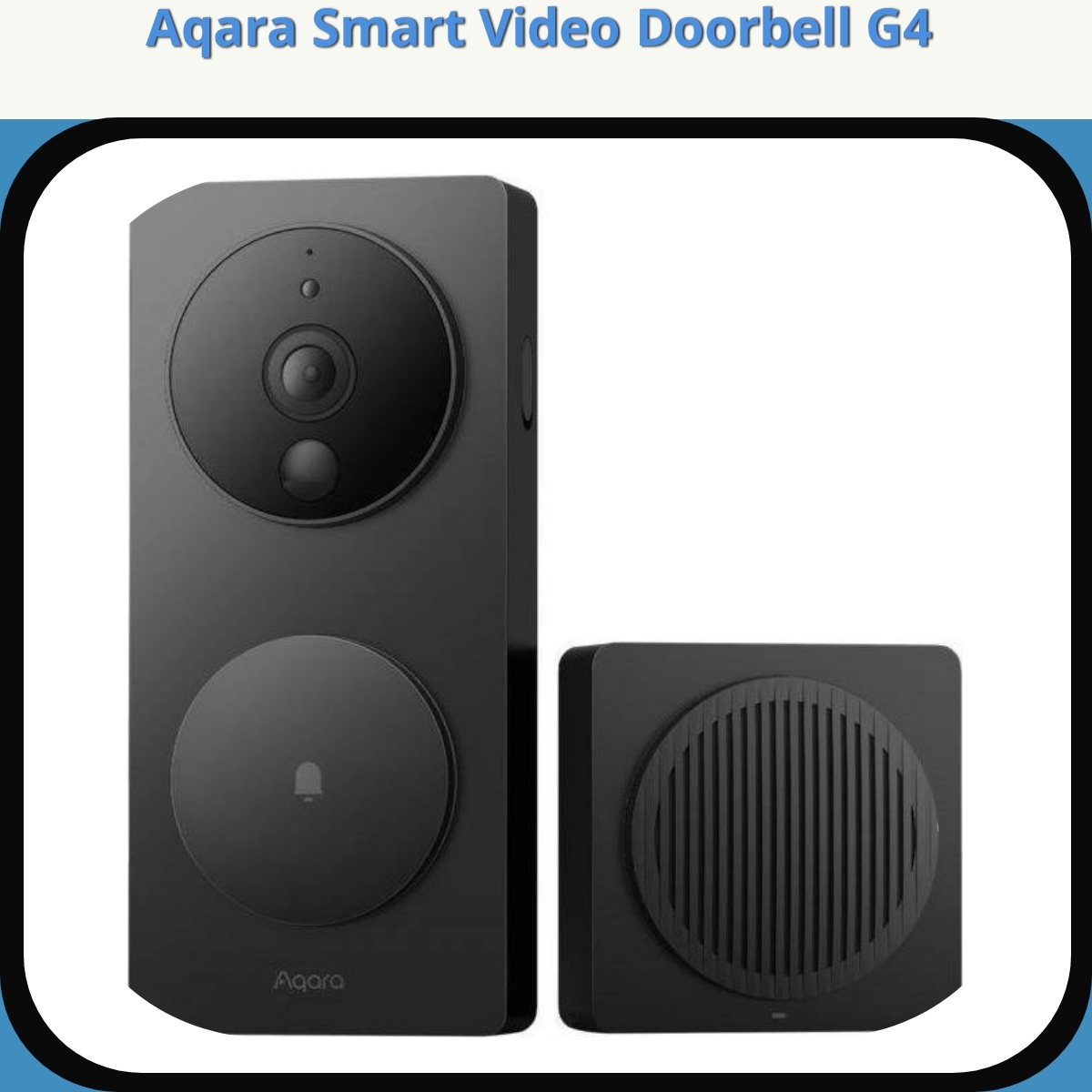 Anmeldelse af Aqara Smart Video Doorbell G4