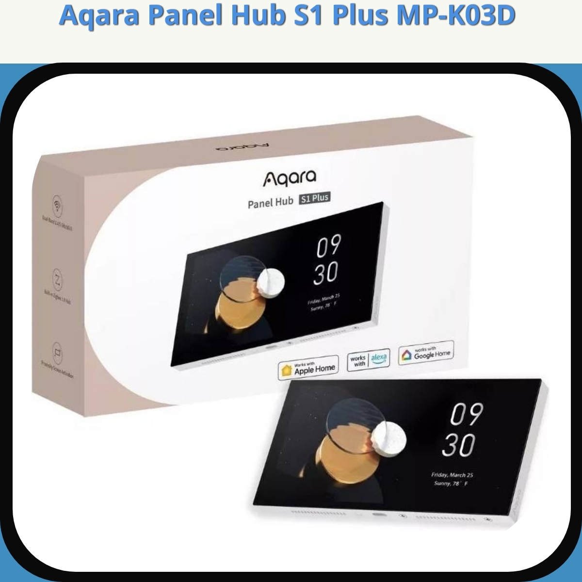 Anmeldelse af Aqara Panel Hub S1 Plus MP-K03D