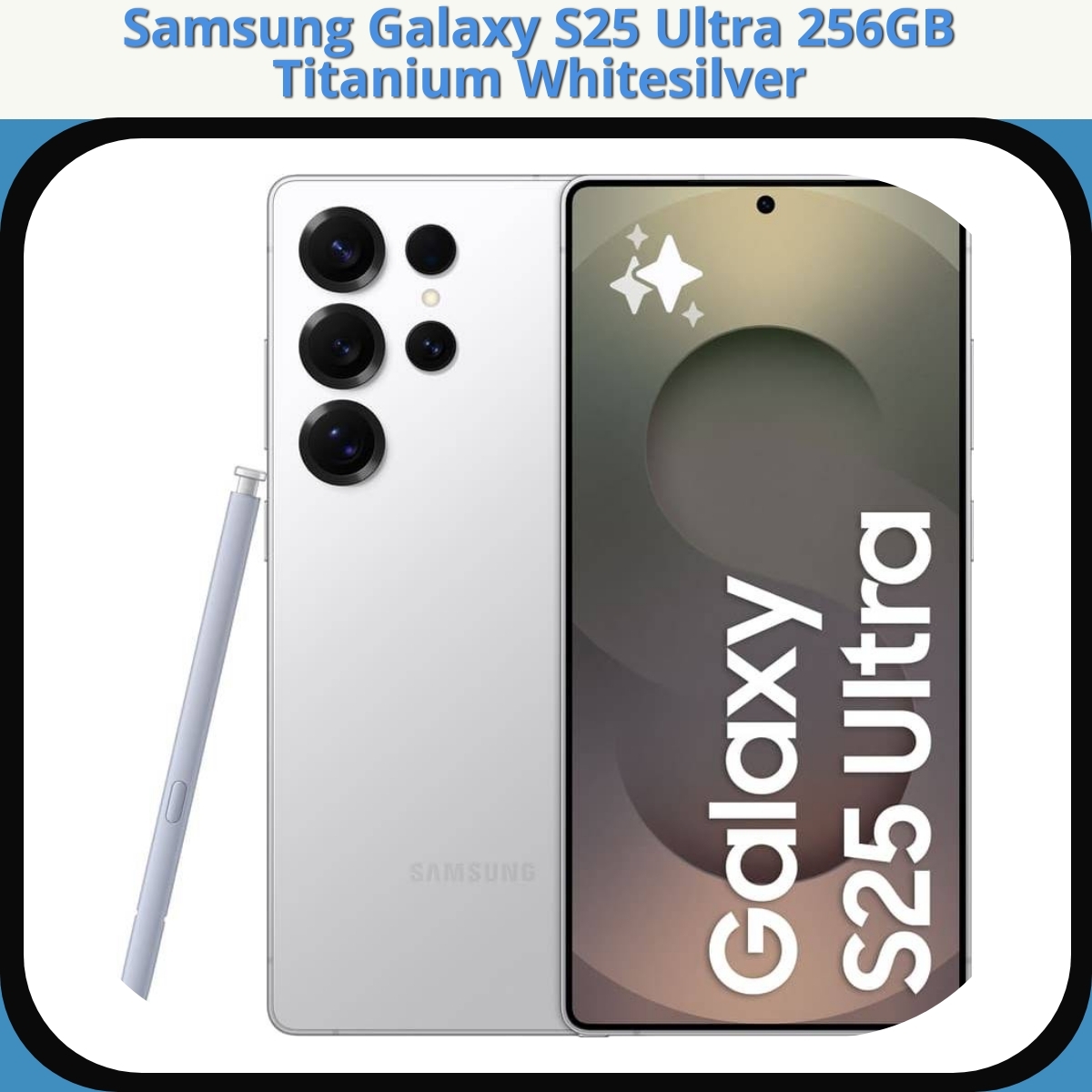 Anmeldelse af Samsung Galaxy S25 Ultra 256GB Titanium Whitesilver