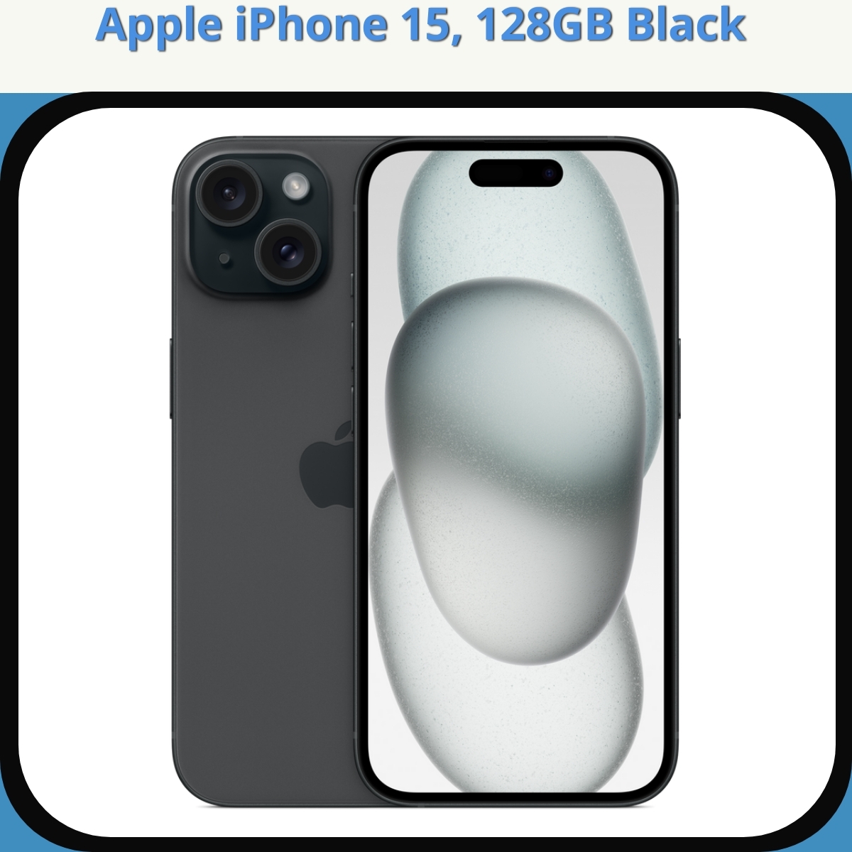 Anmeldelse af Apple iPhone 15, 128GB Black