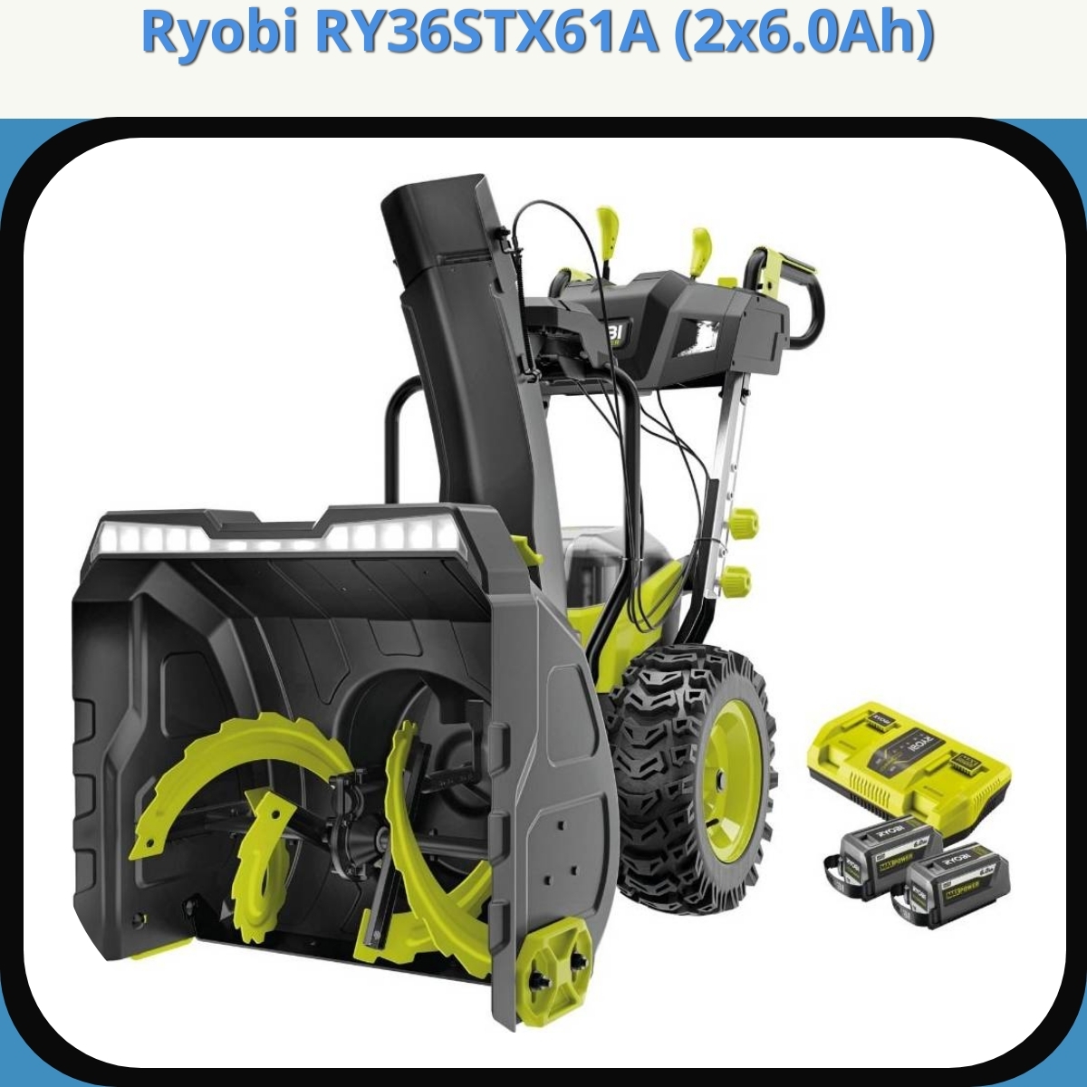 Anmeldelse af Ryobi RY36STX61A (2x6.0Ah)