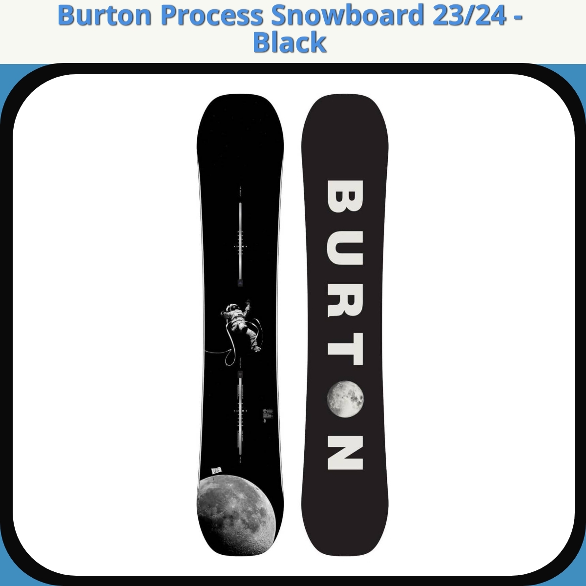 Anmeldelse af Burton Process Snowboard 23/24 - Black
