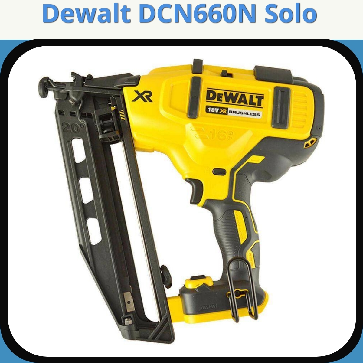 Anmeldelse af Dewalt DCN660N Solo