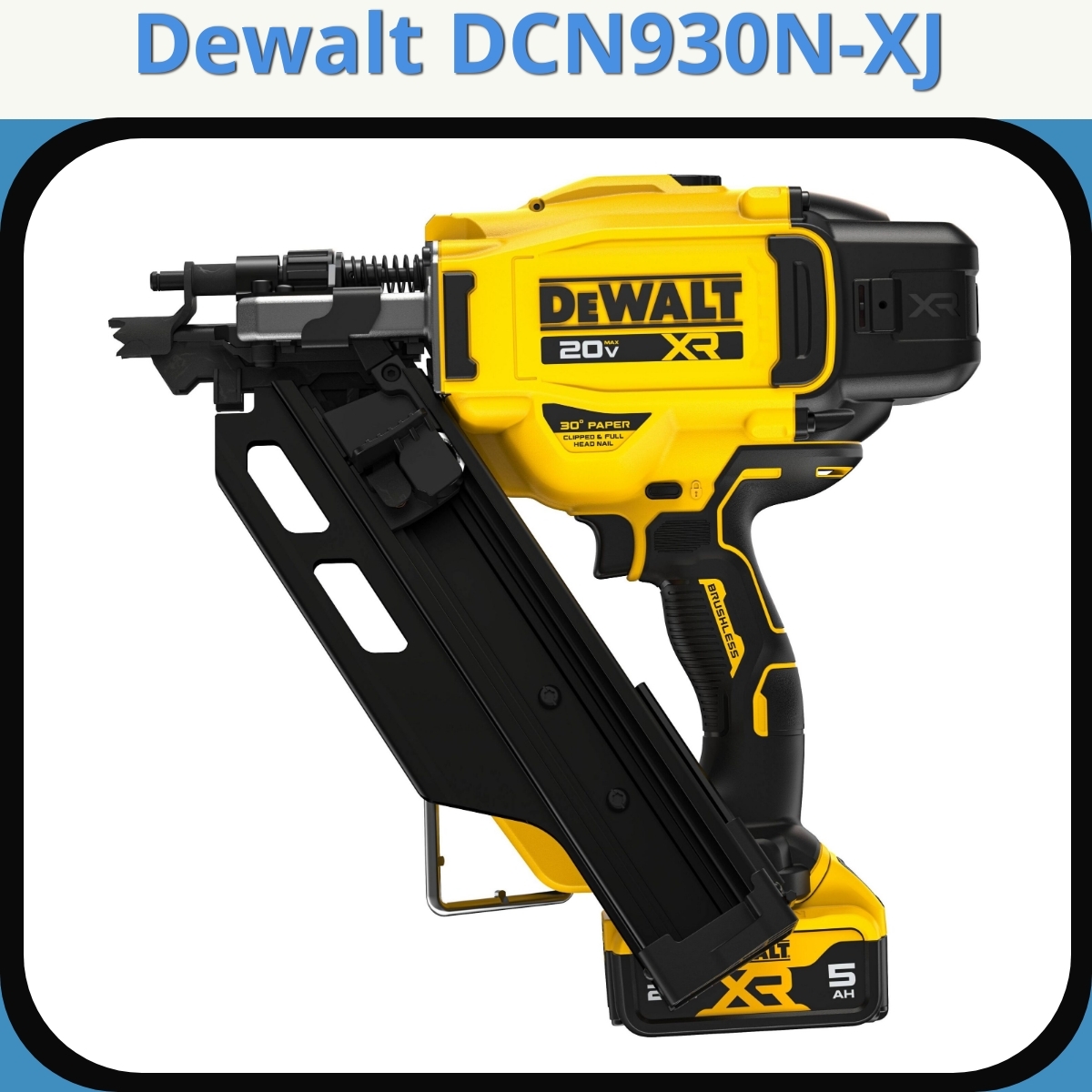 Anmeldelse af Dewalt DCN930N-XJ