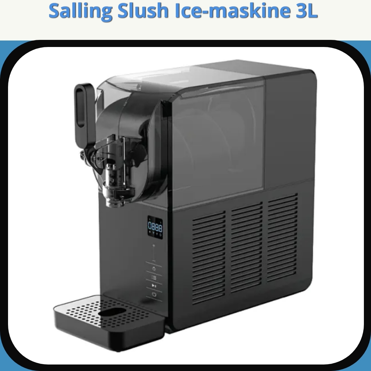 Anmeldelse af Salling Slush Ice-maskine 3L