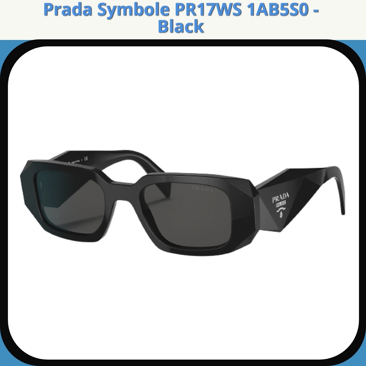 Anmeldelse af Prada Symbole PR17WS 1AB5S0 - Black