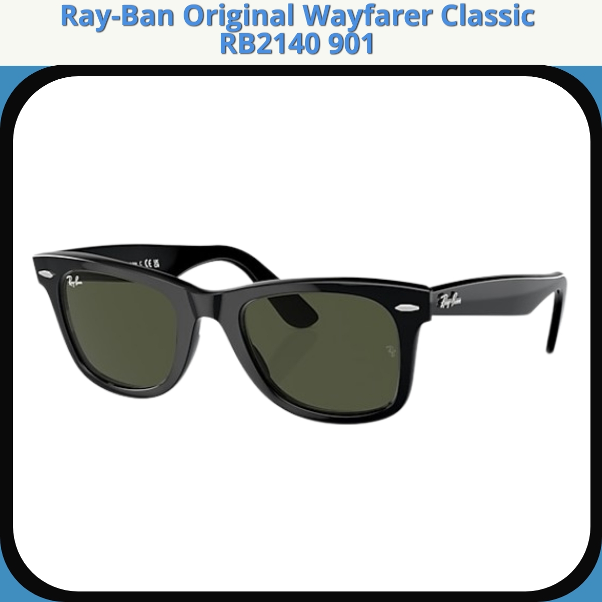Anmeldelse af Ray-Ban Original Wayfarer Classic RB2140 901