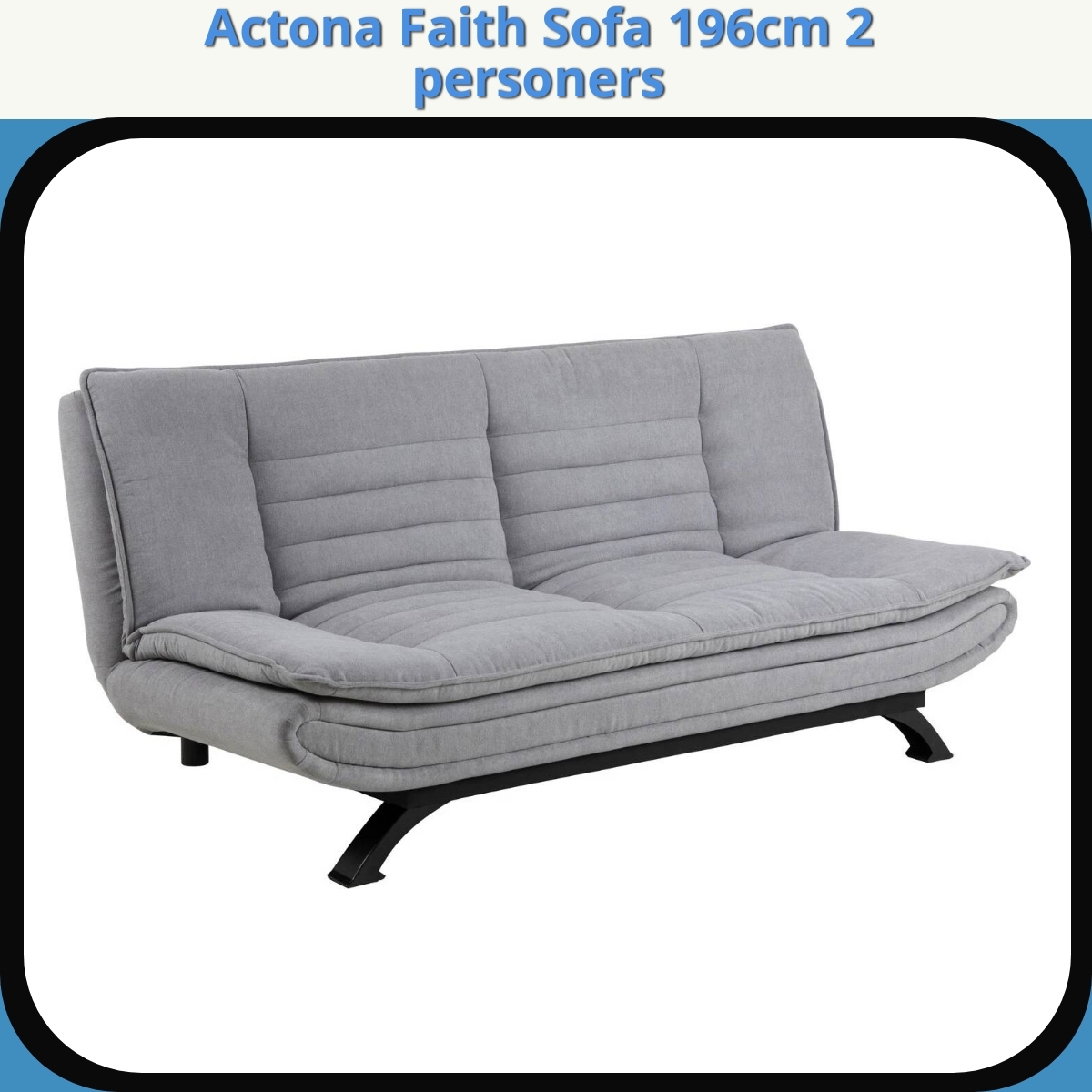 Anmeldelse af Actona Faith Sofa 196cm 2 personers