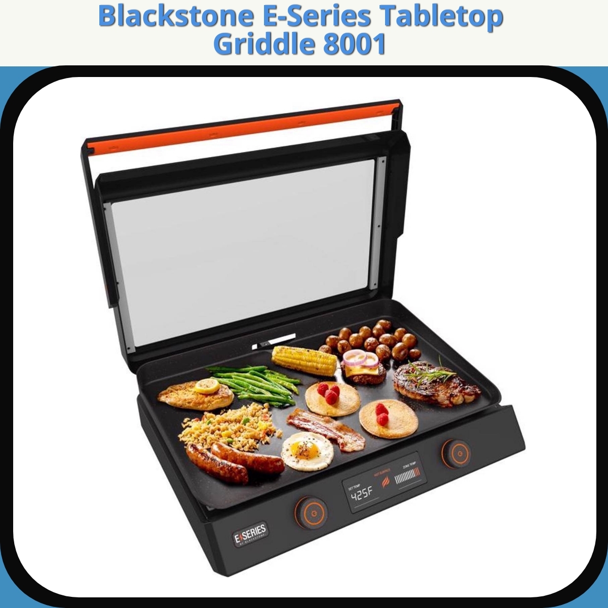 Anmeldelse af Blackstone E-Series Tabletop Griddle 8001