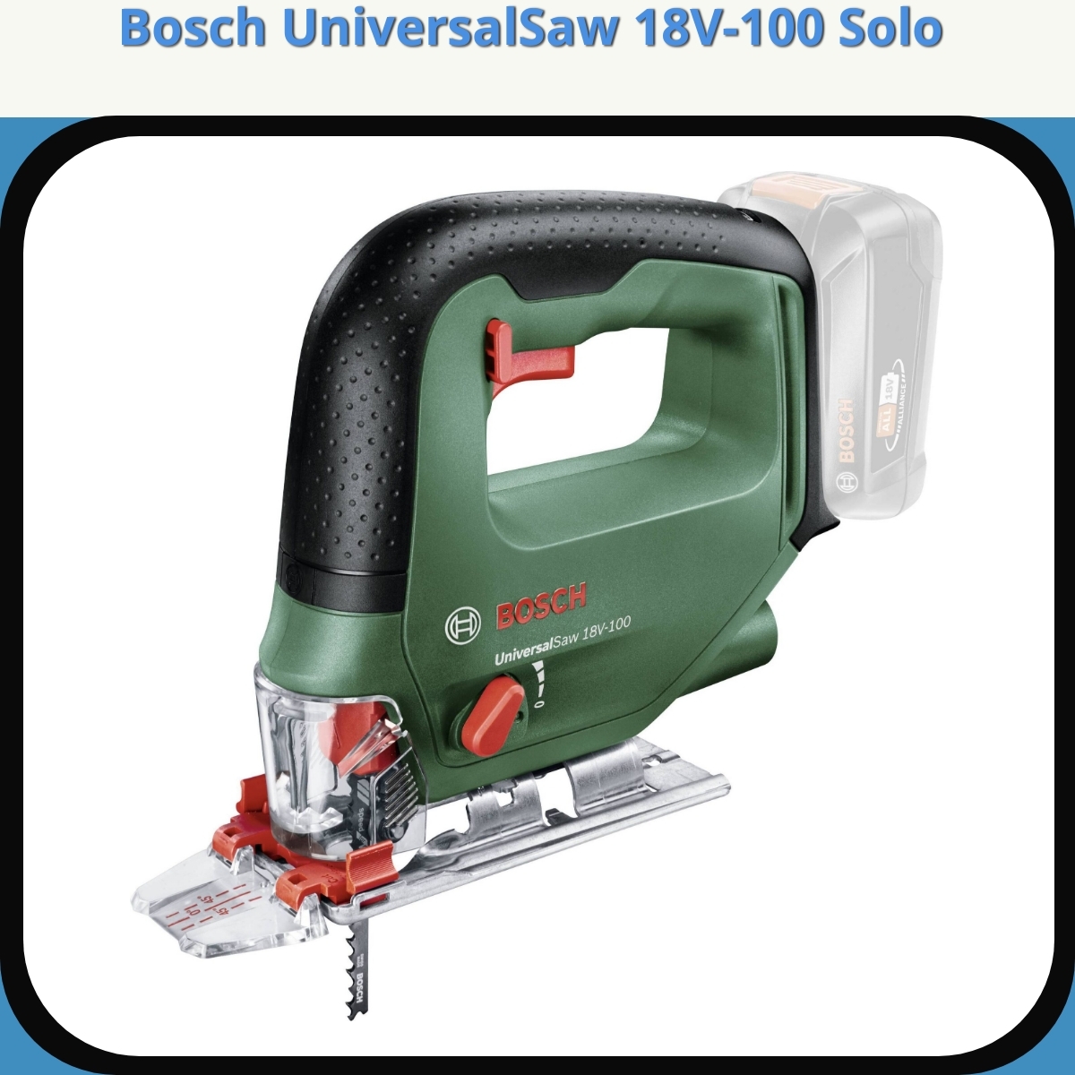 Anmeldelse af Bosch UniversalSaw 18V-100 Solo