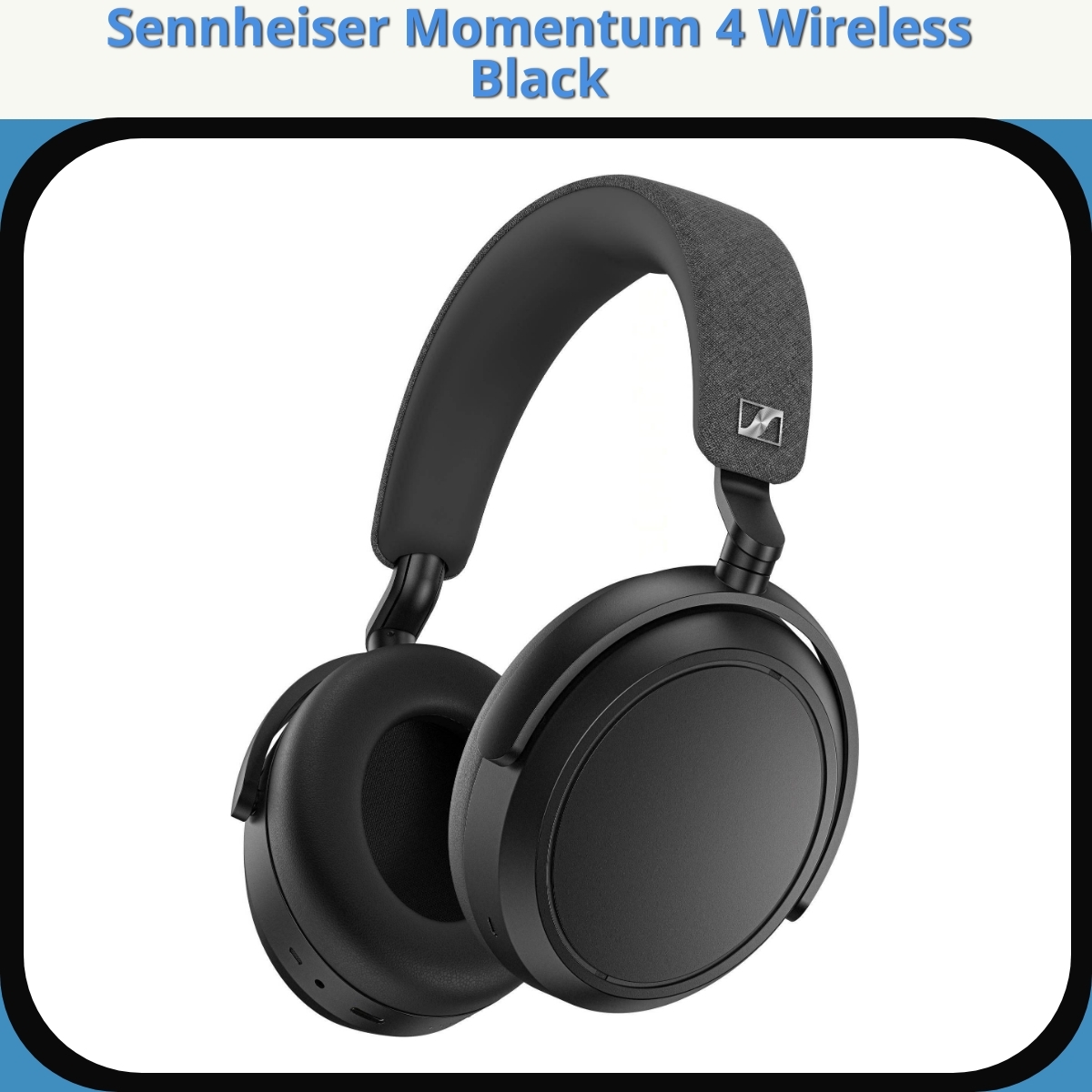 Anmeldelse af Sennheiser Momentum 4 Wireless Black