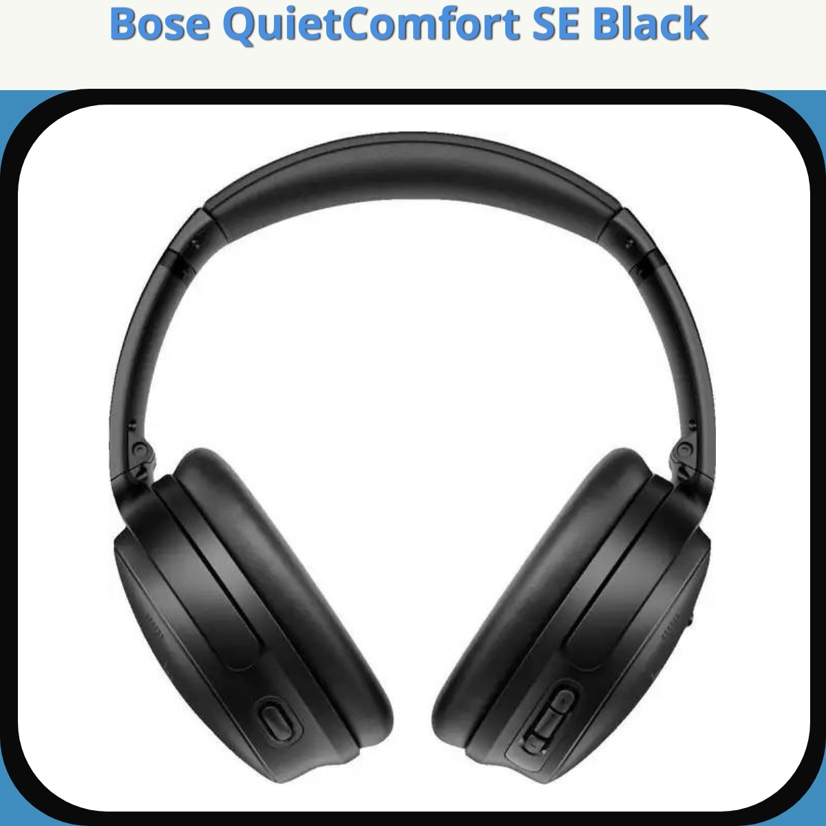 Anmeldelse af Bose QuietComfort SE Black