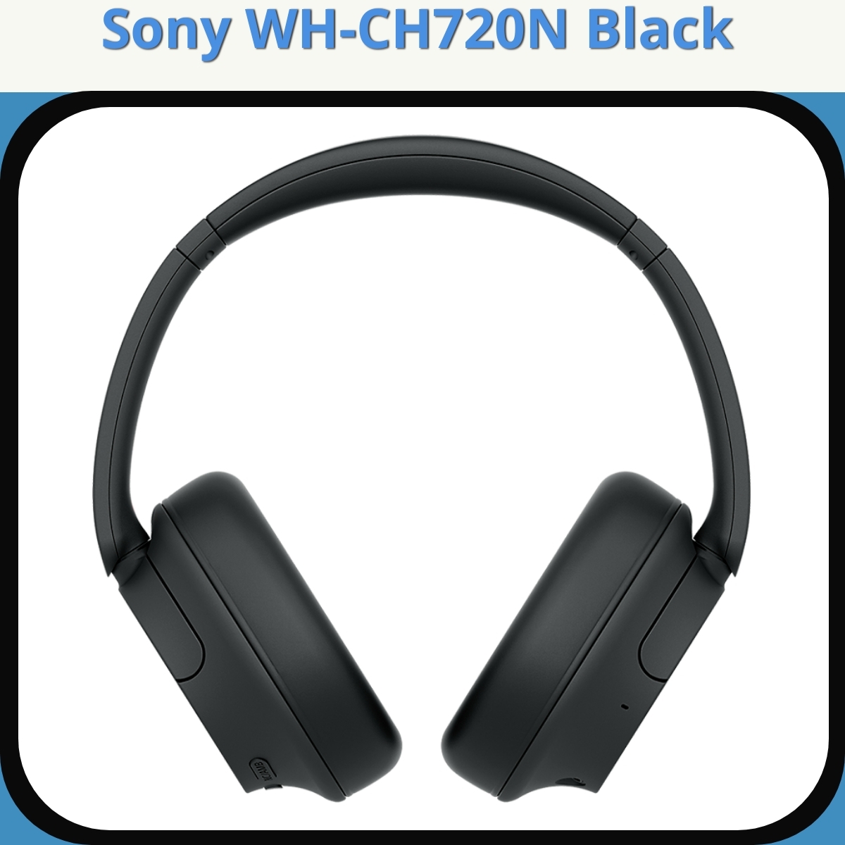 Anmeldelse af Sony WH-CH720N Black