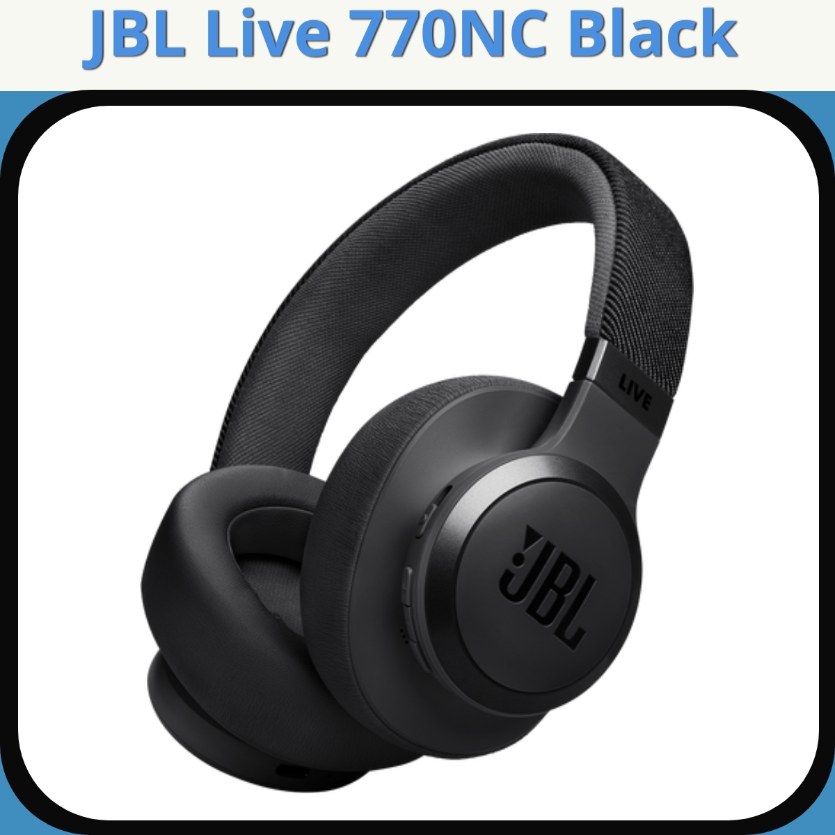 Anmeldelse af JBL Live 770NC Black