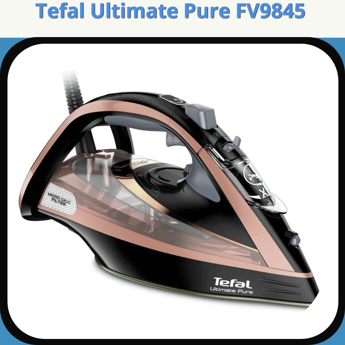 Anmeldelse af Tefal Ultimate Pure FV9845