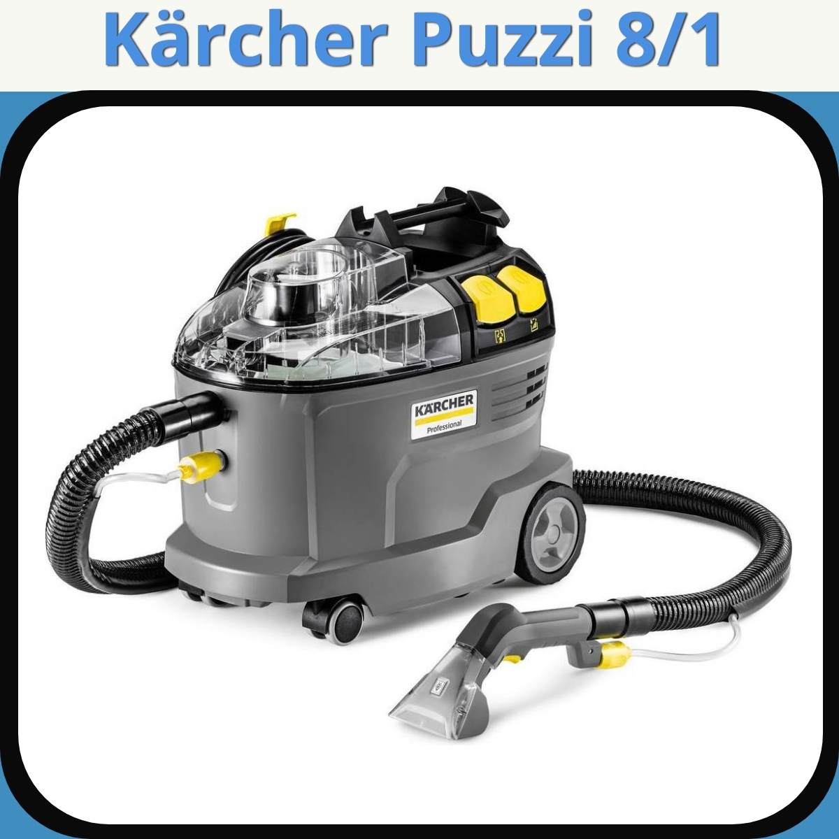 Anmeldelse af Kärcher Puzzi 8/1