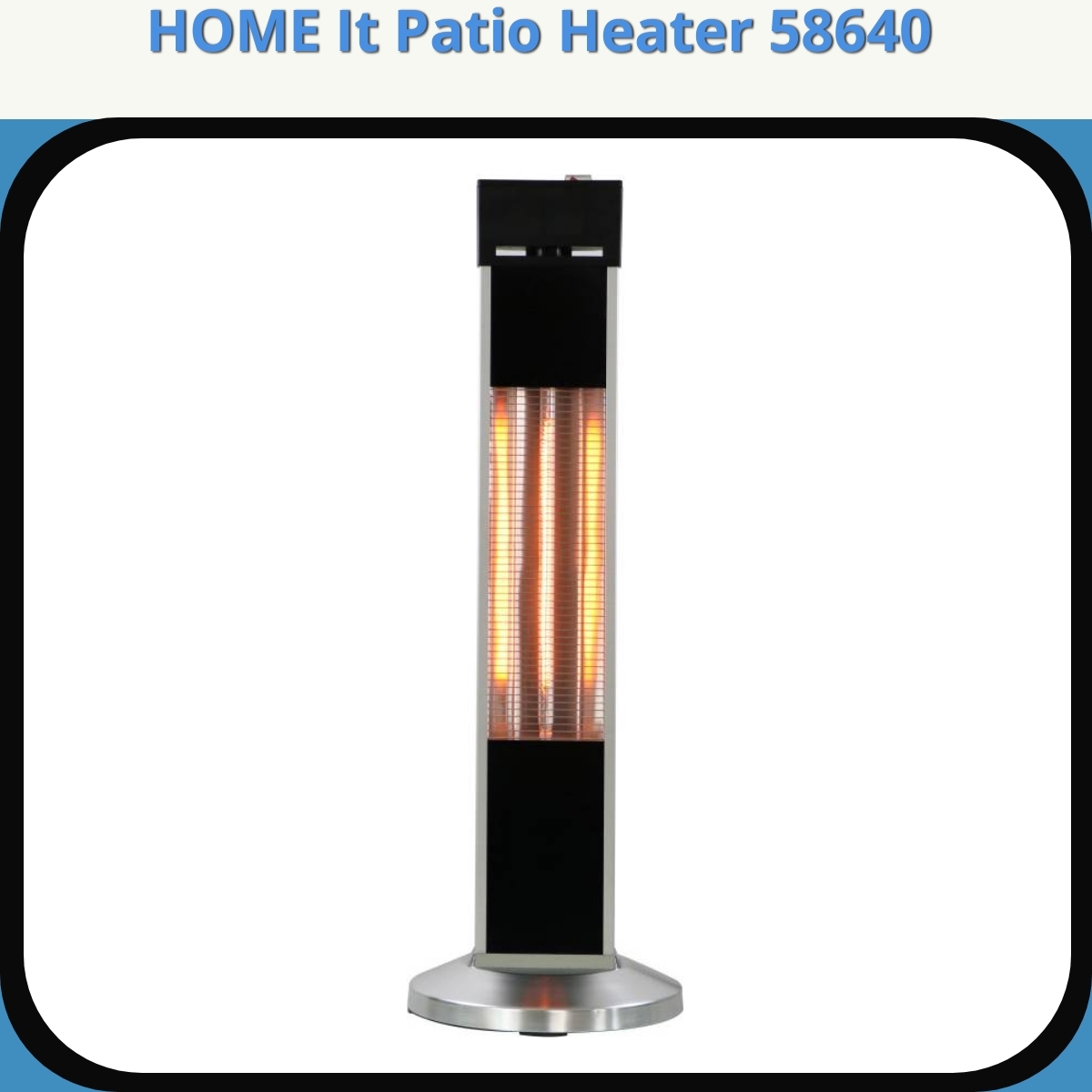 Anmeldelse af HOME It Patio Heater 58640