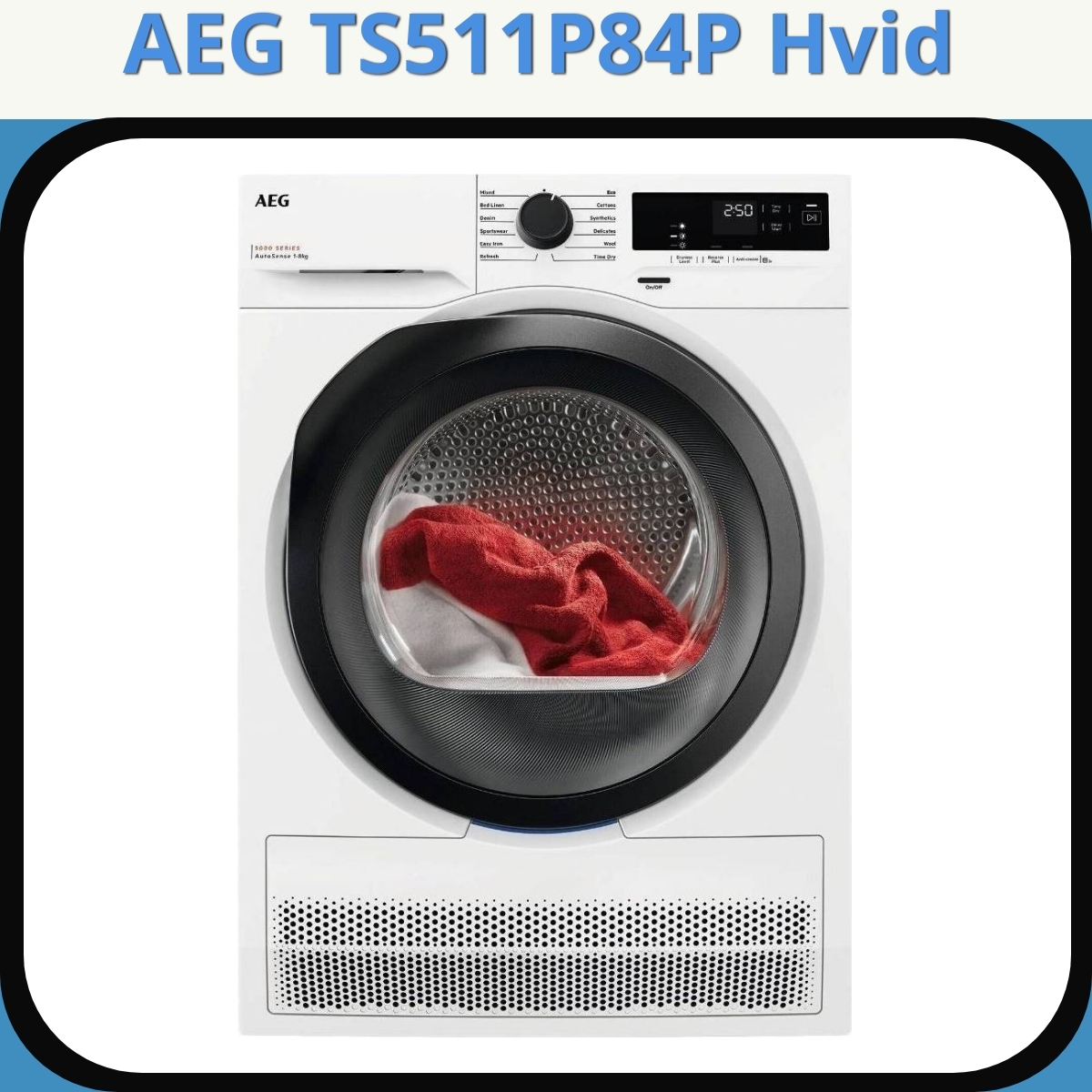 Anmeldelse af AEG TS511P84P Hvid