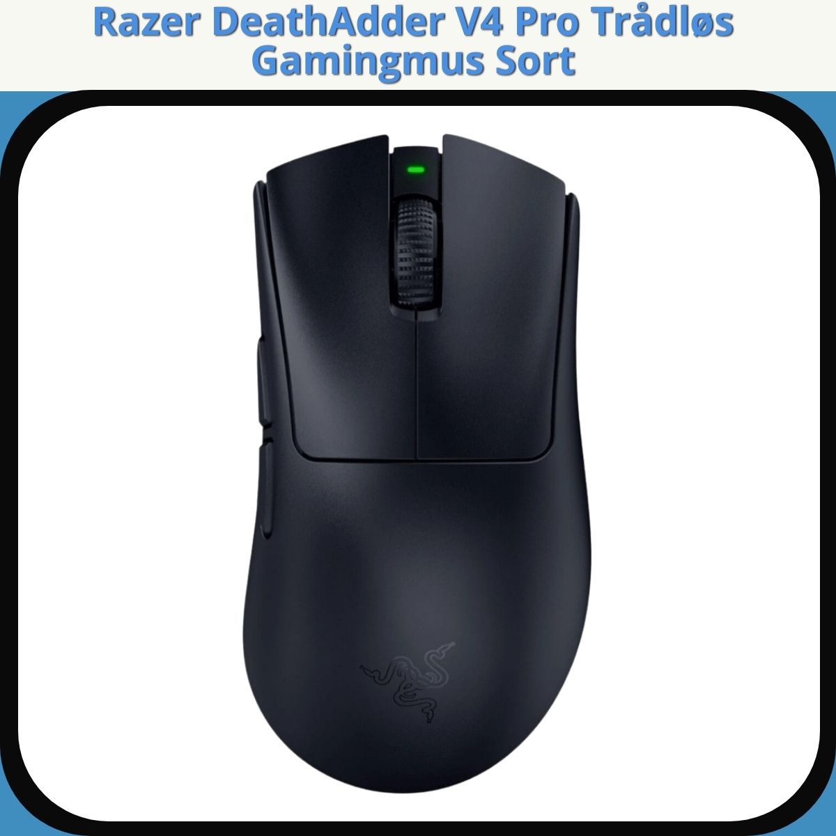 Anmeldelse af Razer DeathAdder V4 Pro Trådløs Gamingmus Sort