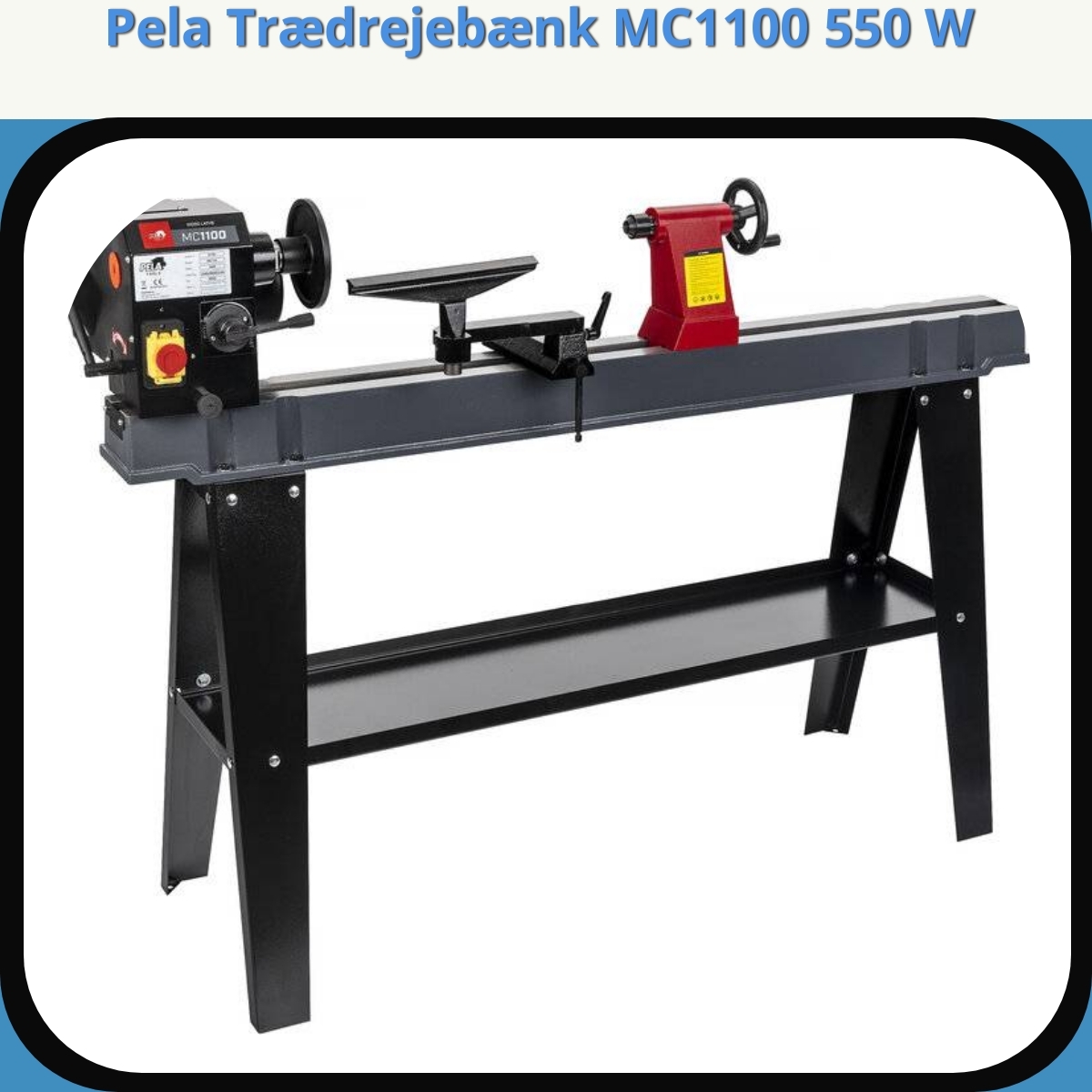 Anmeldelse af Pela Trædrejebænk MC1100 550 W