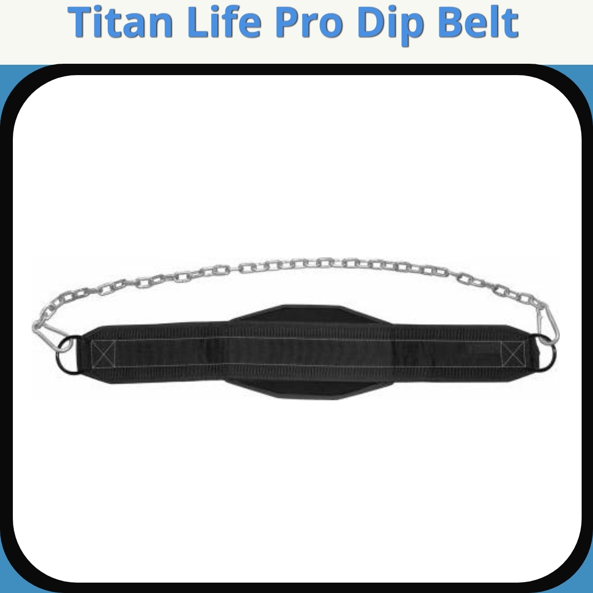 Anmeldelse af Titan Life Pro Dip Belt