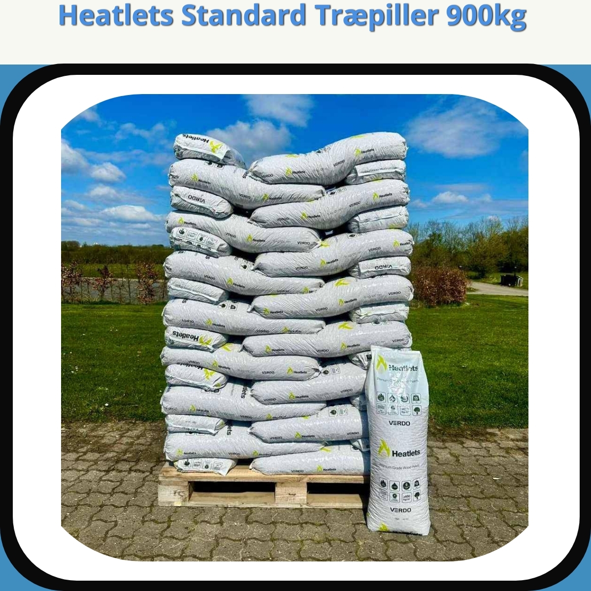 Anmeldelse af Heatlets Standard Træpiller 900kg