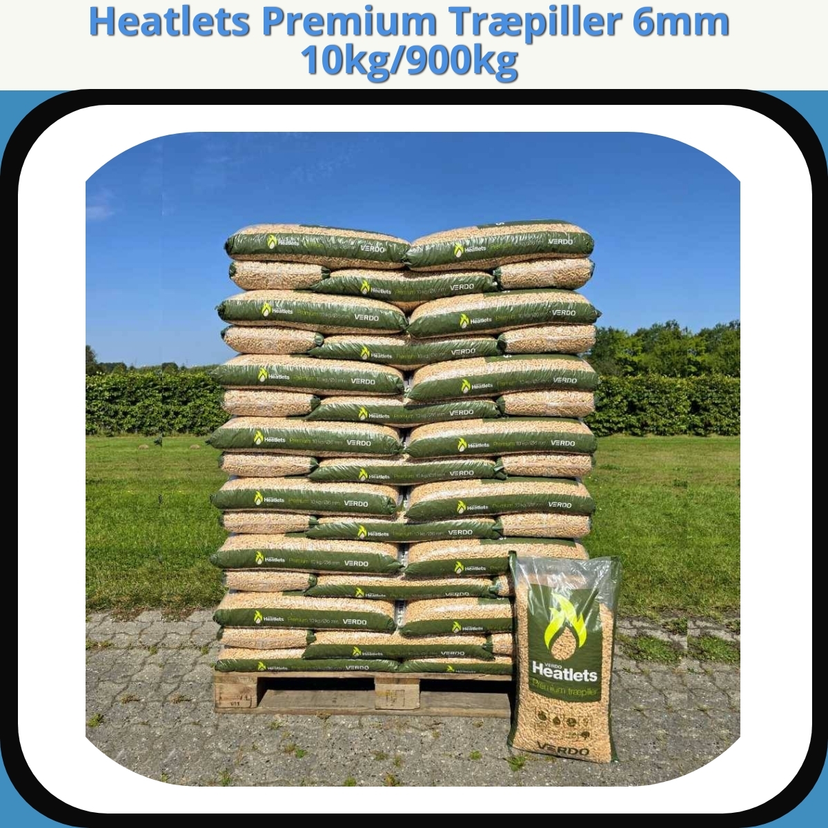 Anmeldelse af Heatlets Premium Træpiller 6mm 10kg/900kg