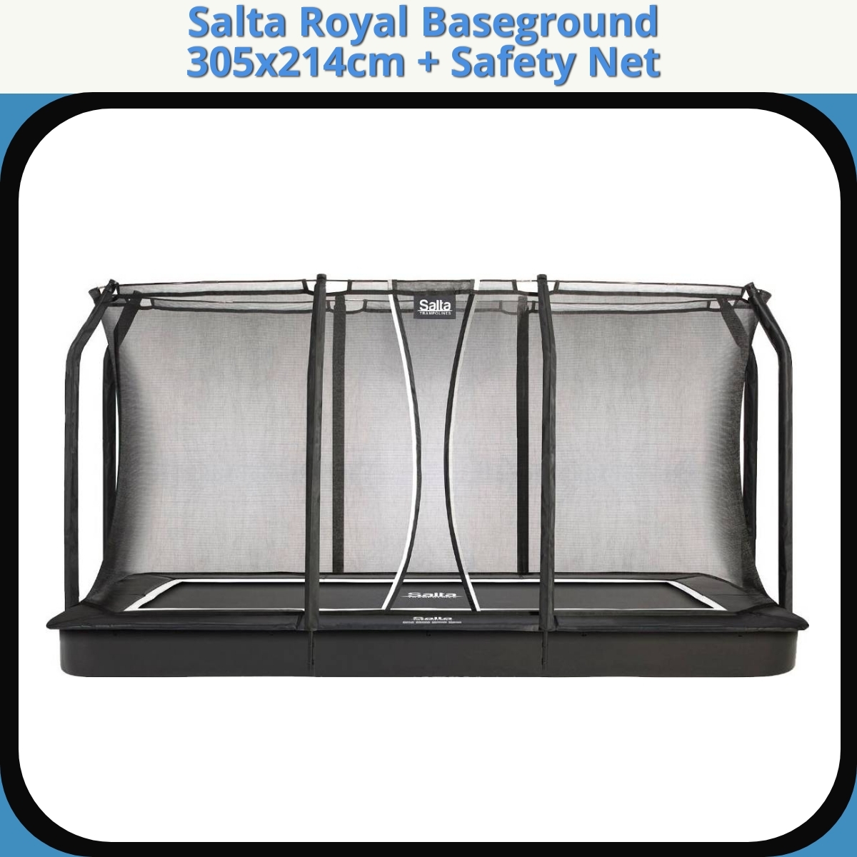 Anmeldelse af Salta Royal Baseground 305x214cm + Safety Net