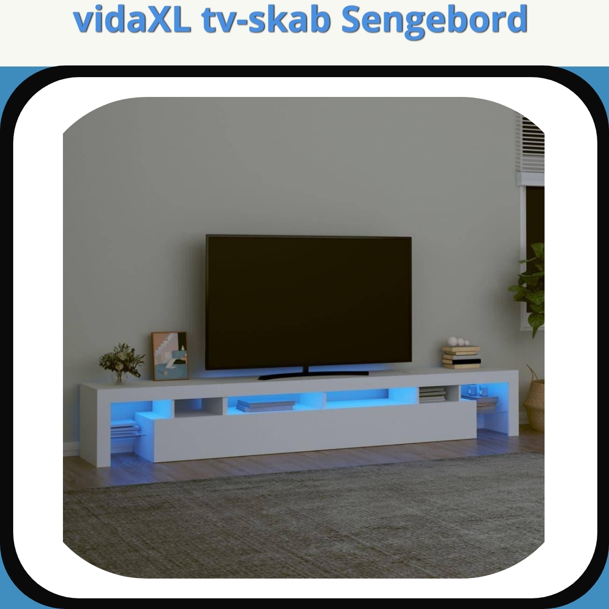 Anmeldelse af vidaXL tv-skab Sengebord