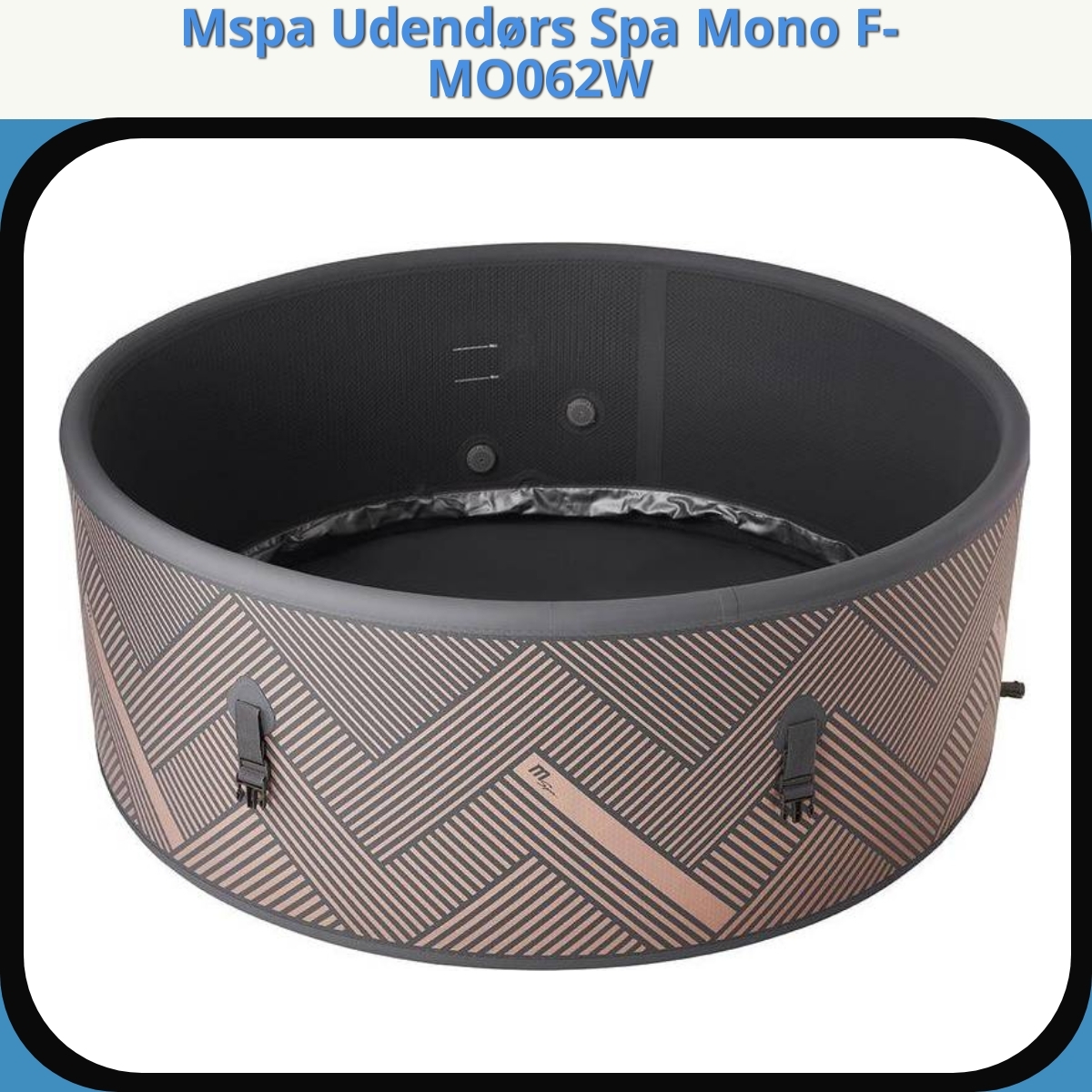 Anmeldelse af Mspa Udendørs Spa Mono F-MO062W
