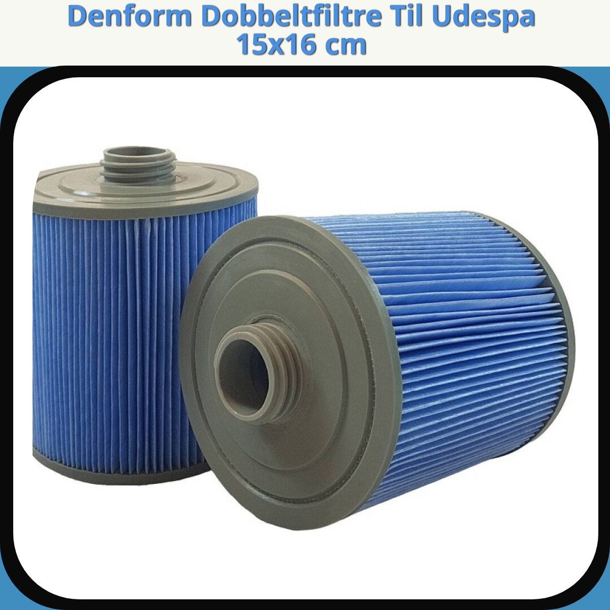 Anmeldelse af Denform Dobbeltfiltre Til Udespa 15x16 cm