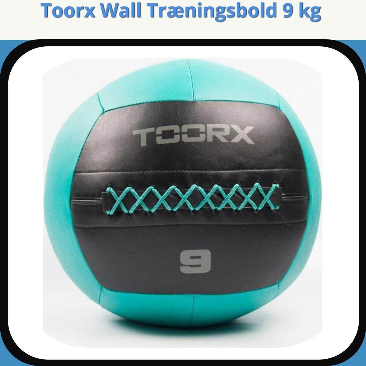 Anmeldelse af Toorx Wall Træningsbold 9 kg