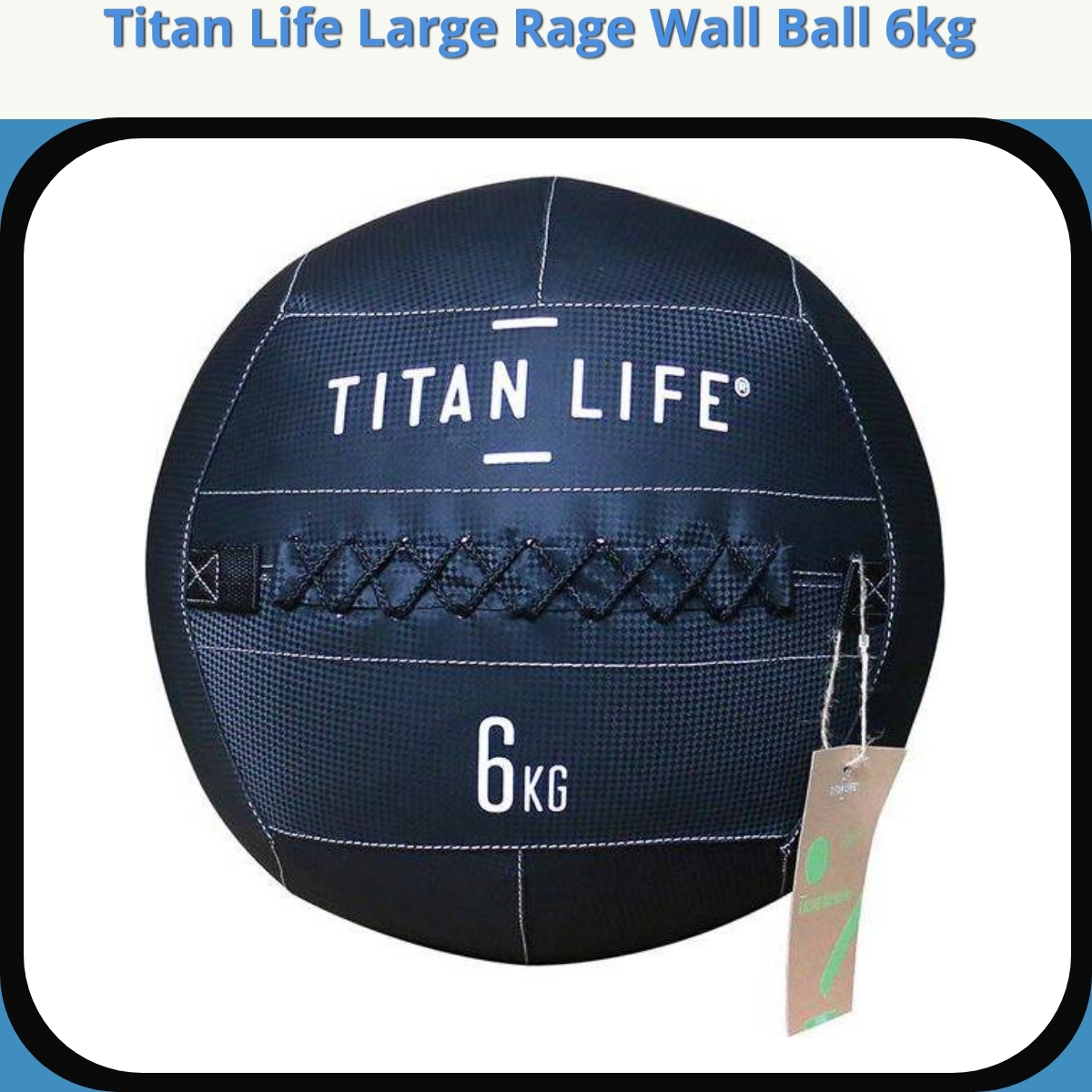Anmeldelse af Titan Life Large Rage Wall Ball 6kg