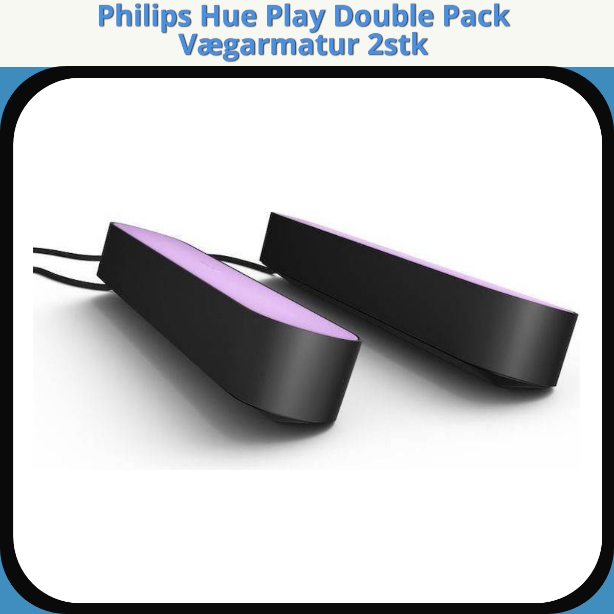 Anmeldelse af Philips Hue Play Double Pack Vægarmatur 2stk