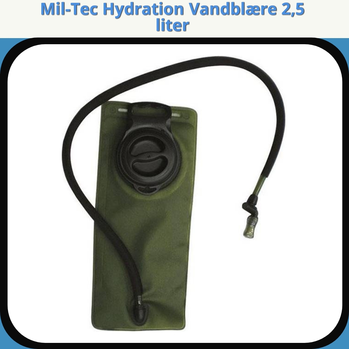 Anmeldelse af Mil-Tec Hydration Vandblære 2,5 liter