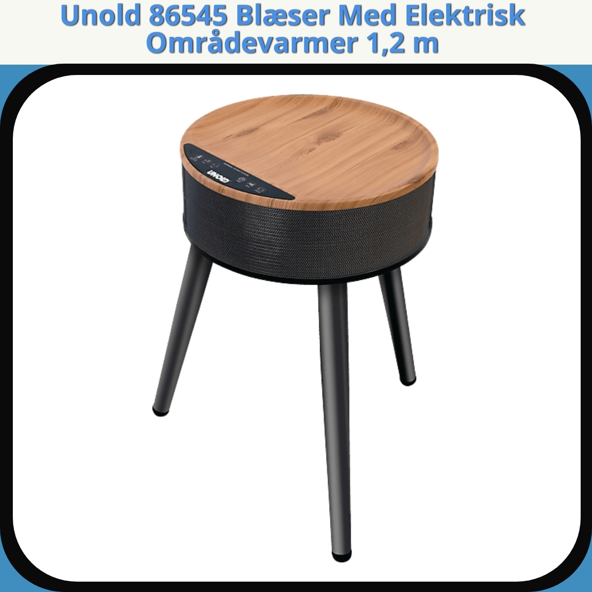 Anmeldelse af Unold 86545 Blæser Med Elektrisk Områdevarmer 1,2 m