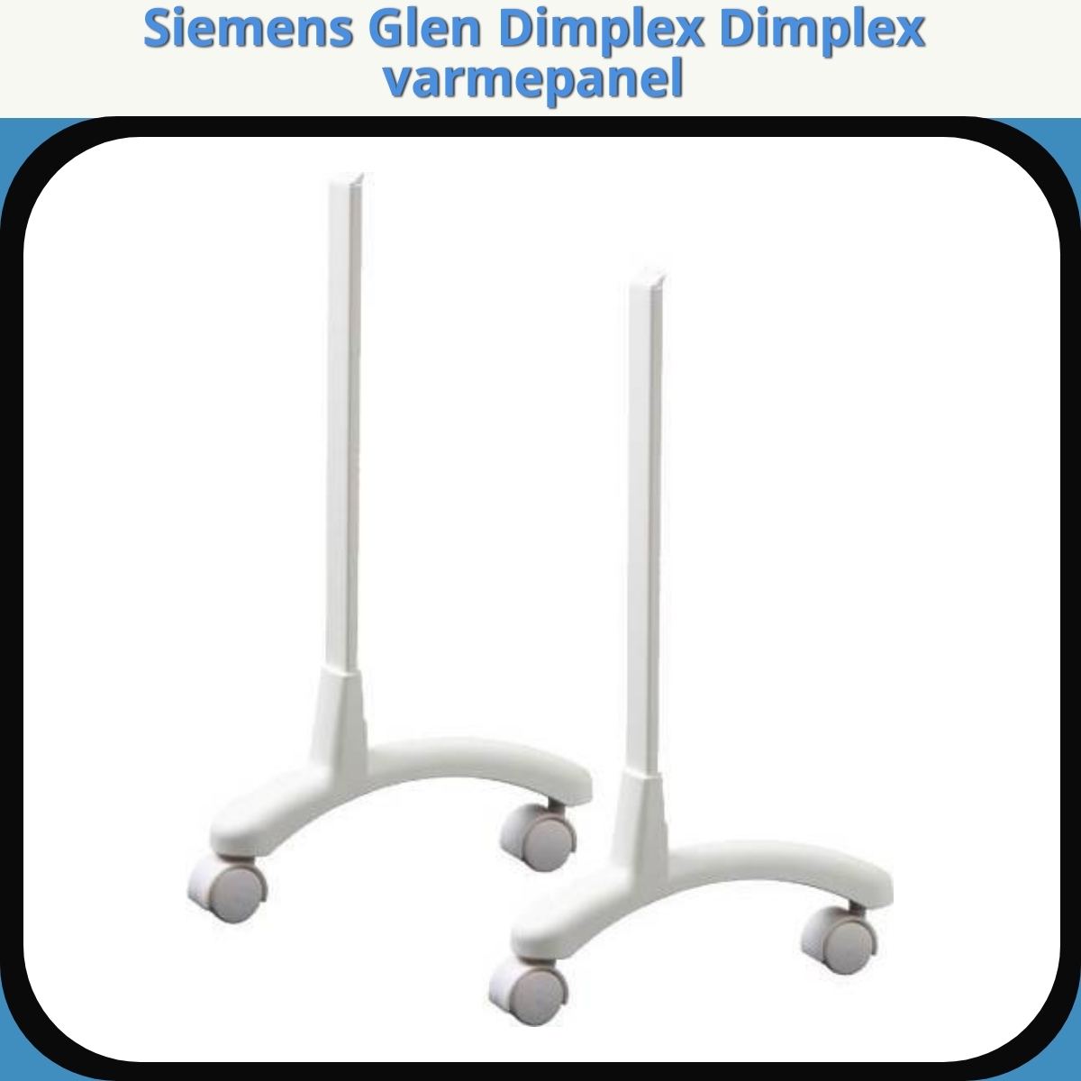 Anmeldelse af Siemens Glen Dimplex Dimplex varmepanel