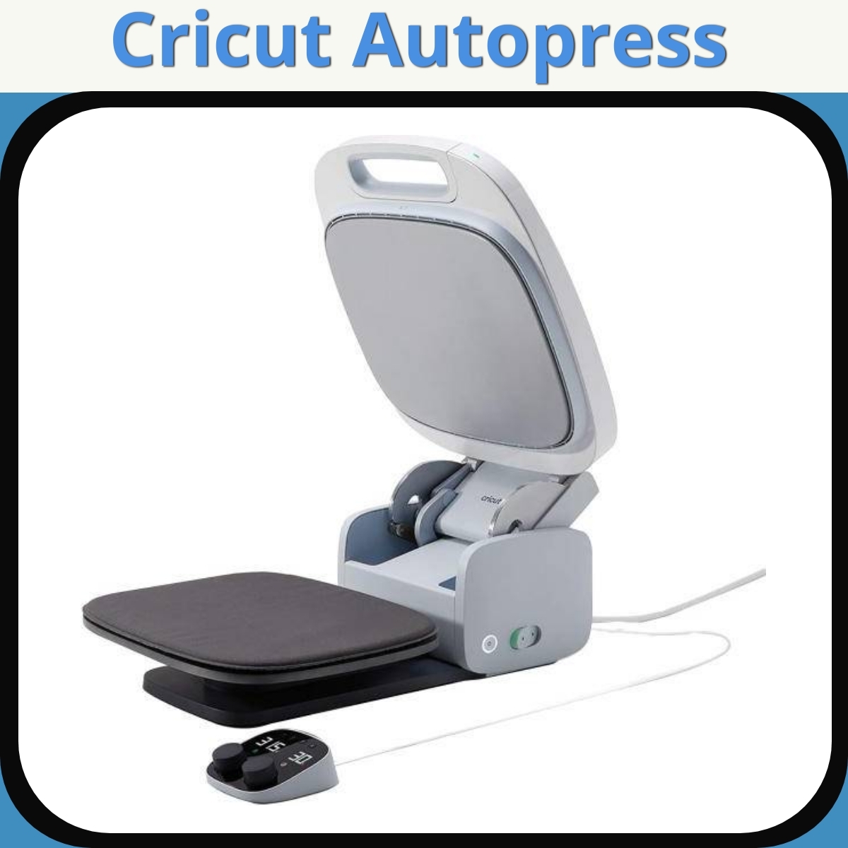 Anmeldelse af Cricut Autopress