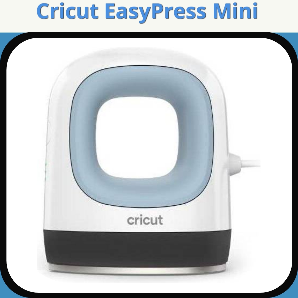 Anmeldelse af Cricut EasyPress Mini